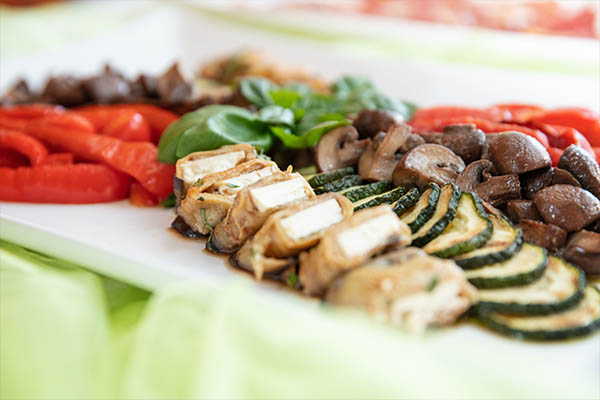 Antipasti-Platten des Cateringservice von Blessing-Kurz